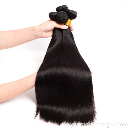 Wholesale Virgin Remy Brazilian Straight Hair Weave Bundles